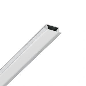 Ugradni aluminijumski profil za LED trake RC1707, 2 m – srebrna varijanta – glavni prikaz