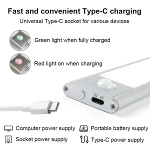 Led Motion Sensor Lamp Battery-powered Led Night Stick-corridor Bedroom Stairs Cupboard Lamp Anywhere Closet Lamp - Buy Product on - slika 6