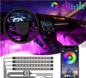 RGB stik za auto kontrola preko telefona - Img 5