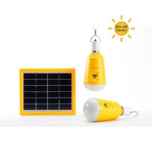 Solarna LED sijalica sa solarnim panelom od 2x2W sa power bank funkcijom – dodatni prikaz kućišta i izrade
