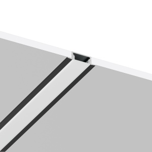 Ugradna alu kanalica za LED traku RC1707 crna - Img 2