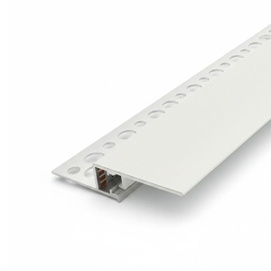 Bočni ugradni ALU profil za indirektno LED osvetljenje zida 65 × 14 mm