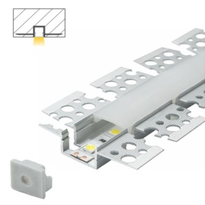 Fleksibilni aluminijumski profil za LED trake 59mm — profil sa postavljenim difuzorom