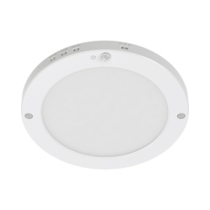 LED panel nadgradni okrugli sa senzorom pokreta 20W CCT beli — odvojeni drajver i kablovi za povezivanje