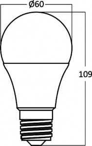 dimenzije LED sijalica sa senzorom pokreta
