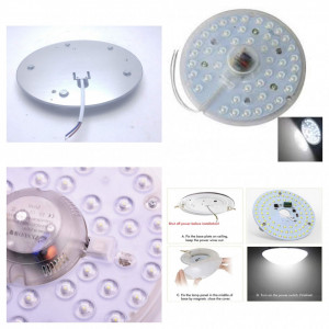 LED umetak za plafonjere 24W, SMD tehnologija, neutralno i hladno bela svetlost