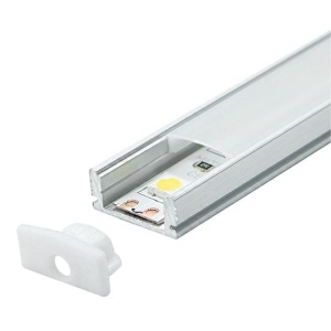 Nadgradni aluminijumski profil za LED trake 17,4 × 7 mm
