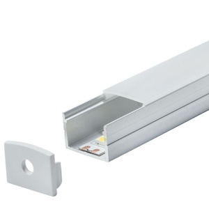 Nadgradni aluminijumski profil za LED trake 19,3 x 13 mm