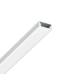 Nadgradni aluminijumski profil za LED trake SR1707, 2 m – srebrna varijanta – glavni prikaz