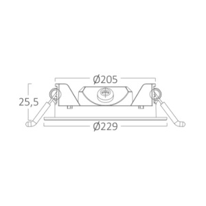 Vodootporni ugradni LED paneli od 18W - Img 7