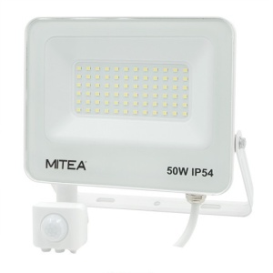 Beli LED reflektor sa senzorom 50W za veći prilaz