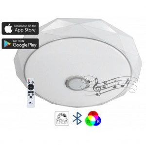 Led plafonjera bluetooth 2x36W MUZICKA - TM