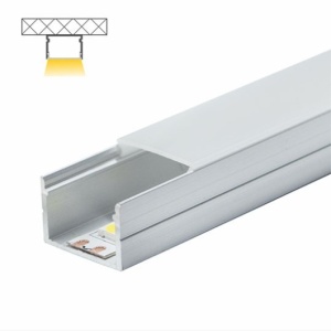 Aluminijumski profil za LED trake SLIM nadgradni — profil sa postavljenim difuzorom
