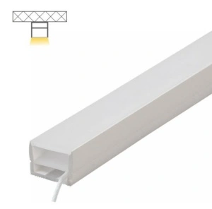 Silikonski NEON profil za LED trake 15x10mm – bočni prikaz oblika i kućišta