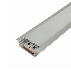 Široki ugradni aluminijumski profil za LED trake 41 × 10 mm