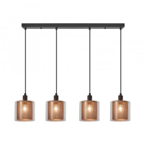 Staklena Viseća Lampa S008S 4H