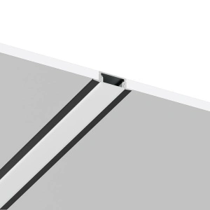 Ugradni aluminijumski profil za LED trake RC1707, 2 m – crna varijanta – prikaz 2