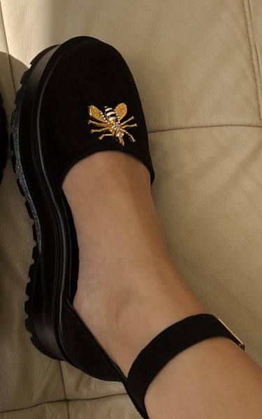 Sandale Moschi Black-gold - Img 3