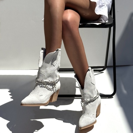Botine Misuna Summer - piele naturala