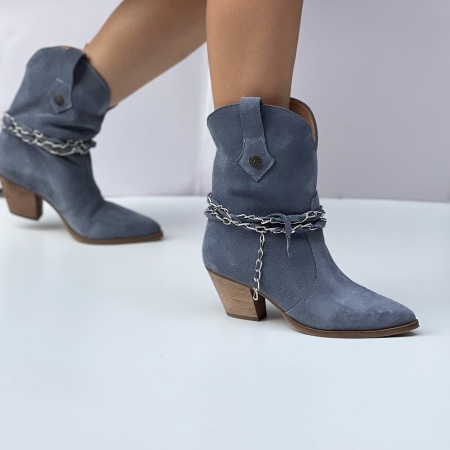 Botine Jesica Piele Naturala - Img 2
