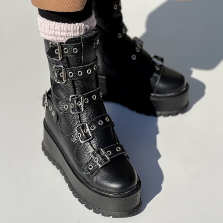 Ghete ROCKSTAR PIELE NATURALA - Img 2