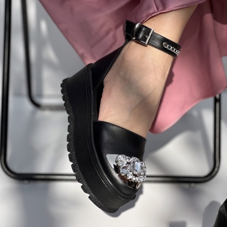 Sandale Tisa Black Normal