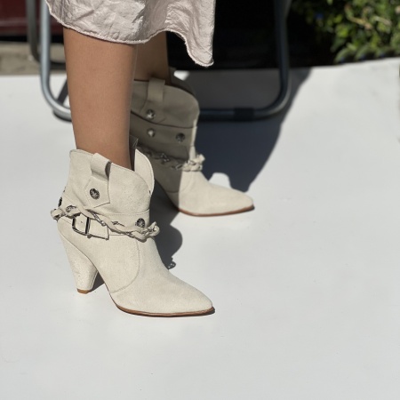 Botine Astrid Piele Naturala - Img 2