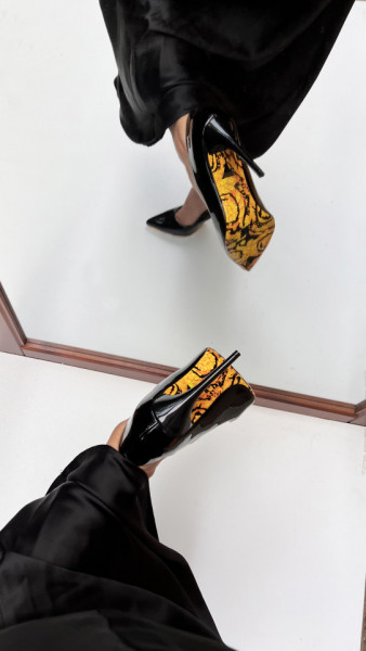 Pantofi Stiletto Gold 2 - Img 2