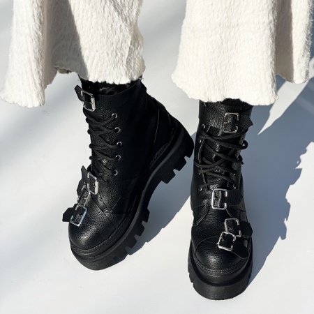 Ghete ZENO Strap negru