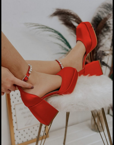 Pantofi Vero Short Red