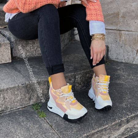 Adidasi Rainbow pink 2 - Img 2