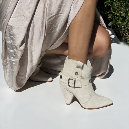 Botine Astrid Piele Naturala