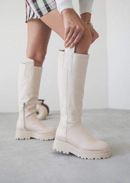 Cizme Flamina White