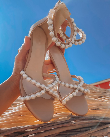 Sandale Pearl Crem