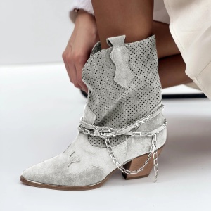 Botine Misuna Summer - piele naturala - Img 4