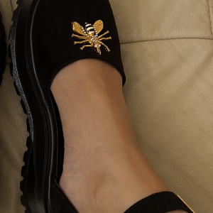 Sandale Moschi Black-gold - Img 3