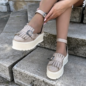 Sandale Tisa Fringe Colors