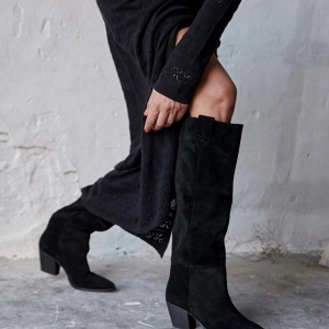 Cizme Sore Black PIELE NATURALA - Img 7