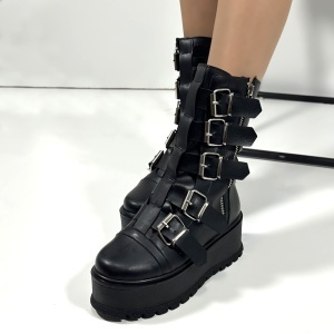 Ghete Detroit winter bej/negru