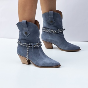 Botine Jesica Piele Naturala