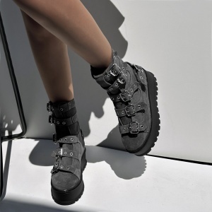 Ghete ROCKSTAR PIELE NATURALA