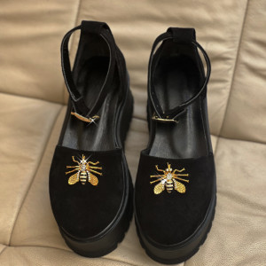 Sandale Moschi Black-gold - Img 2