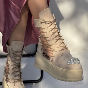 Bocanci Summer bej + variante accesorizare - Img 3