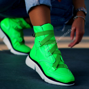 Adidasi Belle neon