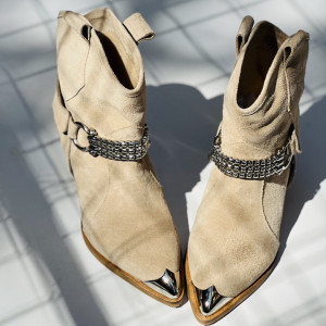 Ciocate Jesie Bej Piele Naturala - Img 2