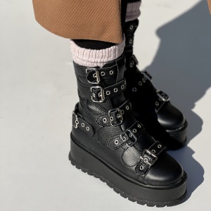 Ghete ROCKSTAR PIELE NATURALA