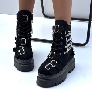 Ghete Zeno Chain Winter Negru