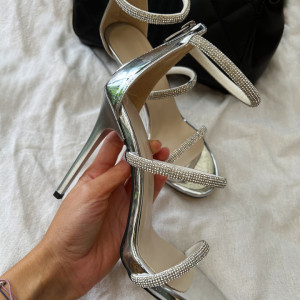 Sandale Eden Glitter Silver