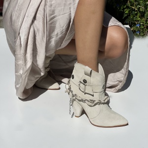 Botine Astrid Piele Naturala - Img 3