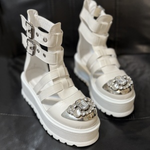 Ghete Rome White- accesorii